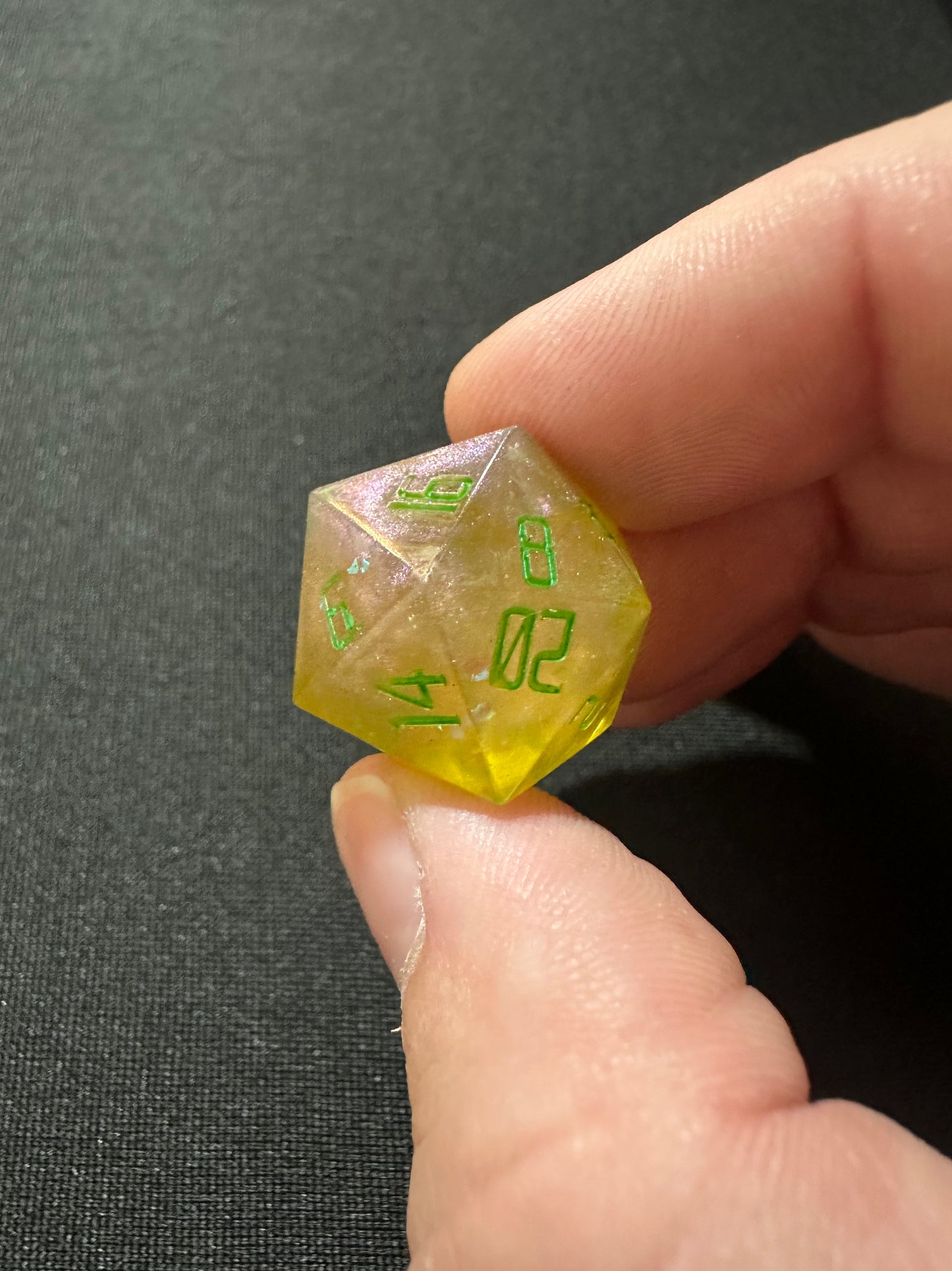 Season 2 - Fairy Sprite - 8 Piece Polyhedral Resin Dice Set