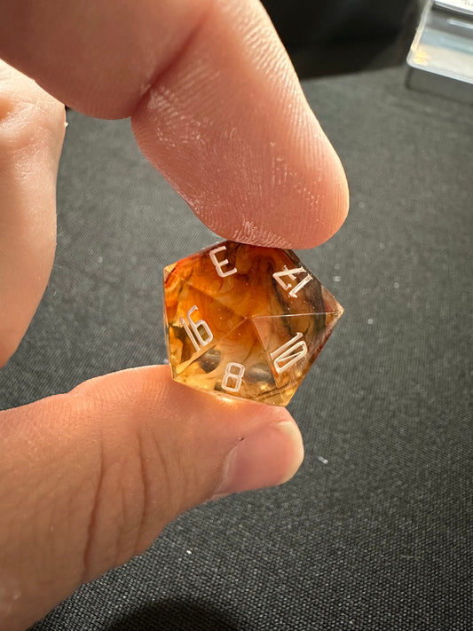 Season 2 - CaliCoded - 8 Piece Polyhedral Resin Dice Set