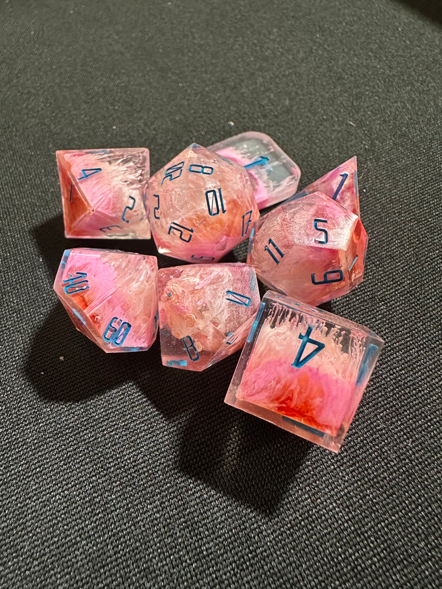 Season 2 - Weird Candy - 8 Piece Polyhedral Resin Dice Set